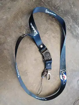 Souvenir Tali Lanyard Tali ID Card Gantungan Kunci Sablon Print Custom