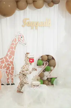 Karakter custom styrofoam kartun, hewan dll. untuk dekor ultah aqiqah