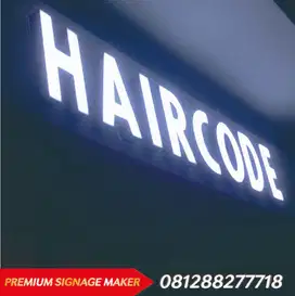 REKLAME HURUF TIMBUL NEONSIGN NEONBOX PAPAN NAMA SHOPSIGN