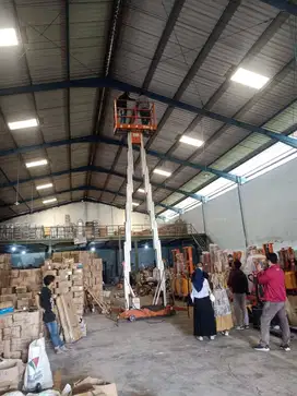 Tangga Hidrolik 14 meter Double Mast Dalton 2 Operator Tangga GTWY