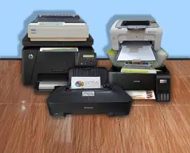 Jual Printer Bekas Siap Pakai Epson Canon Hp Laser Inkjet Dormatrix