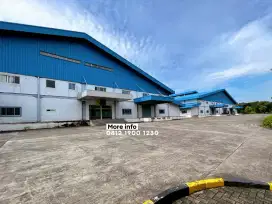 Dijual Gudang 3,5ha ex Pabrik sepatu di BIIC