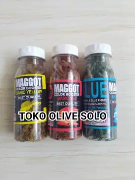 Magot Red Yellow Blue 30gr Pakan ikan (Tidak Bisa Cod)