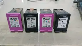 Di beli tinta cartridge hp 682 hp 680 hp 678 hp 802 hp 803 bekas ori