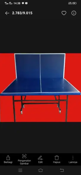 MEJA PINGPONG TERMURAH