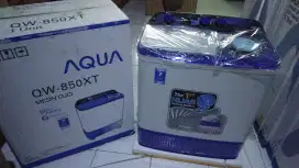 Mesin cuci AQUA japan 8,5 kg garansi mesin 7 tahun