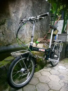 Rare kolektor DAHON SPEED TR Full Upgrade Siap Touring