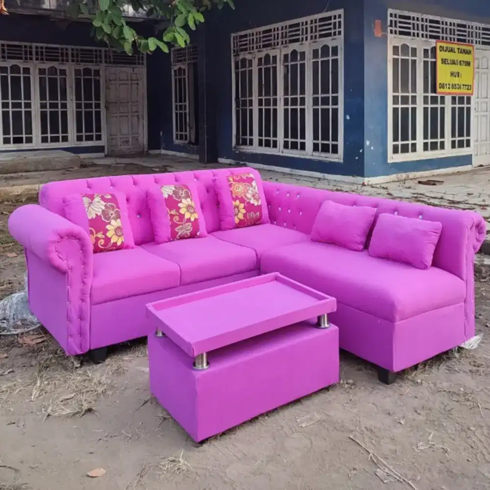 Sofa sudut minimalis berkualitas