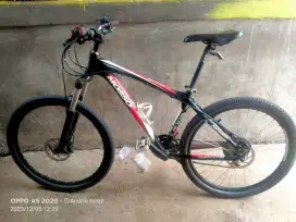 Sepeda MTB gunung merk mosso size 26 bekas mulus siap pakai