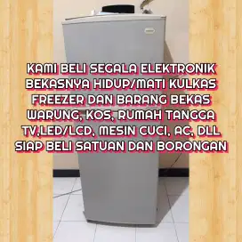 Saya beli terus Kulkas dan barang bekas anda