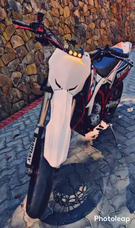 KLX 250 modif supermoto