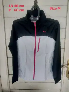 Jaket running Puma original second size M