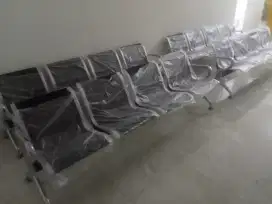 KURSI TUNGGU BANDARA 4 DUDUKAN BARU BEBAS ONGKIR PASANG COD