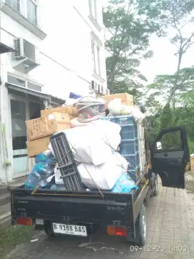 Jasa sewa pickup bak untuk pindahan rumah kontrakan ( ada sopir )