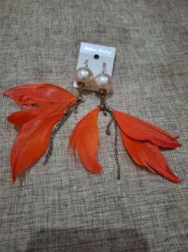 Dijual Anting Fashion Bulu angsa Kece Murmer!!!