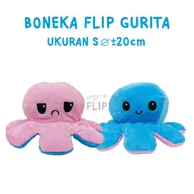 Boneka Flip Gurita Cumi Octopus Doll