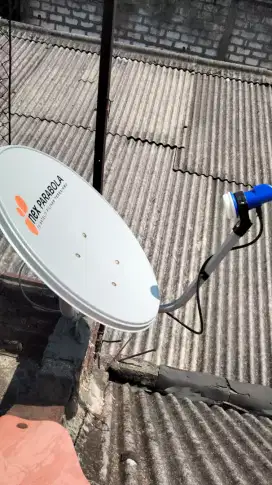 Parabola Mini Pengganti Antena UHF.. & Free Biaya Bulannan