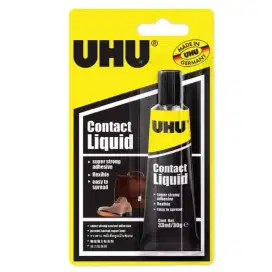 Lem uhu 33ml contact liquid blister lem sepatu/tas/kulit/kain/karet