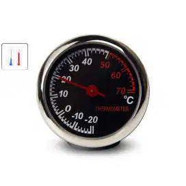 Otoheroes dekorasi mobil thermometer
