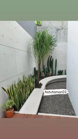 Dekorasi taman kering
