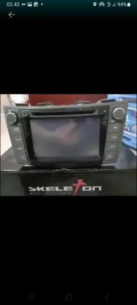 Jual head unit Skeleton khusus Ertiga TV+ DVD +Radio