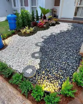 Jasa tukang kering-taman minimalis