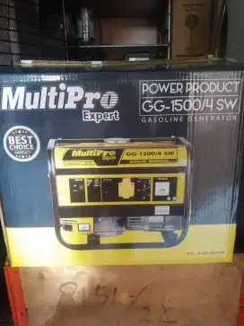 Genset Multi Pro GG1500 AVR NEW os