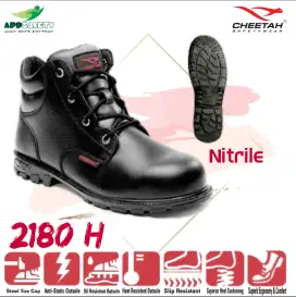 Sepatu Safety CHEETAH 2180 H (Nitril)