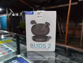 Tecno Buds 2 Black Baru Resmi