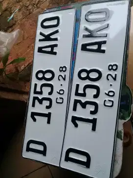 Plat nomor motor