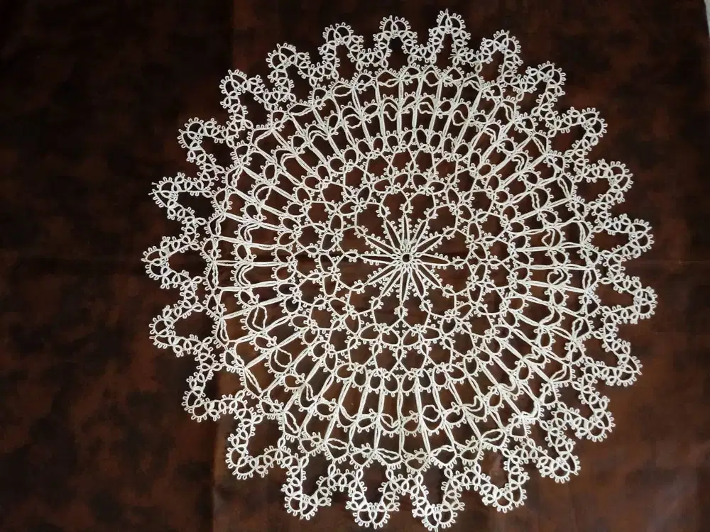 TAPLAK RENDA TATTING ( FRIVOLITE )