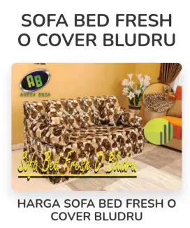 Sofa Bed Fresh O Cover Bludru