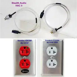 Jual Kabel Power Cord Stealth Audio & Wall outlet Furutech & Voodoo