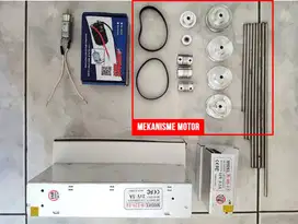 Coupling | Pulley | Timing Belt | Batang AS Shaft