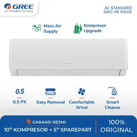 AC Gree 1/2pk Type 05MOO5A (Termasuk pasang)