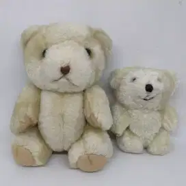 Boneka perset 2 pcs Lovely Lace Teddy bear original asli