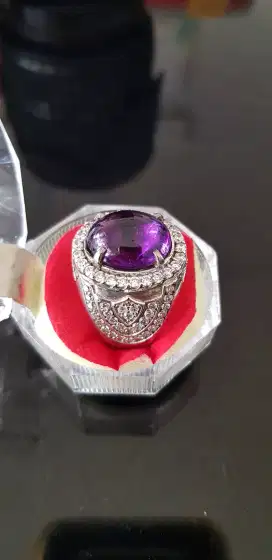 Batu Permata Kecubung Asli / Amethyst Original