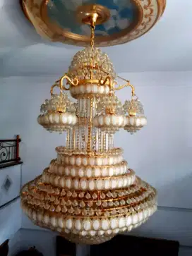 Lampu Kristal, 2 meter lebih. Cantik.Nego. di Rawamangun