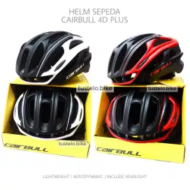 Helm Sepeda Cairbull 4D Plus Original ada lampu belakang