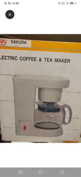 Electric Coffee and Tea maker Sakura