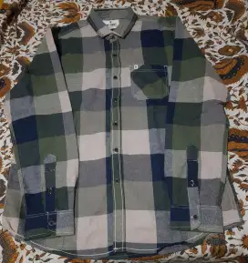 Kemeja Flannel Lengan Panjang