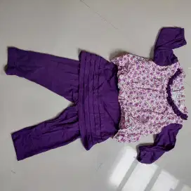 Baju muslim anak perempuan lucu