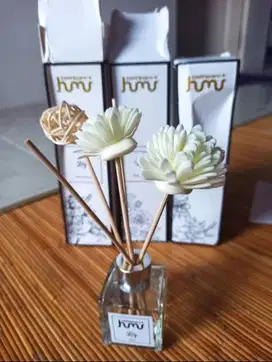 Pengharum Ruangan Aroma Terapi 50 ML Diffuser Reed Sticks Rattan Ball