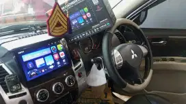 Pemasangan head unit android orca 9 inc di pazero sport ram4/128