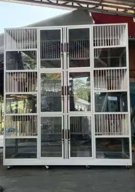 kandang kucing 6 pintu