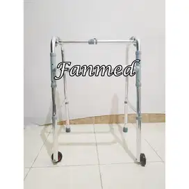 Walker Alat Bantu Jalan Penderita Stroke Patah Tulang Sella Roda