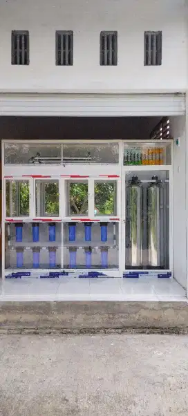 Mesin depo air isi ulang bio