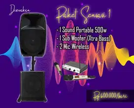 rental sewa sound sistem system speaker profesional & berkualitas