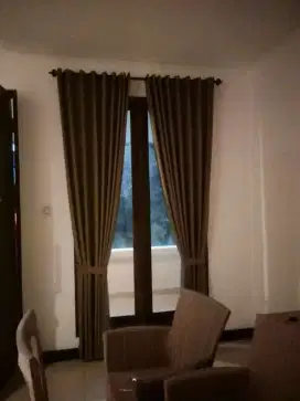 Curtain Gorden Korden Blackout Smokring Cantik