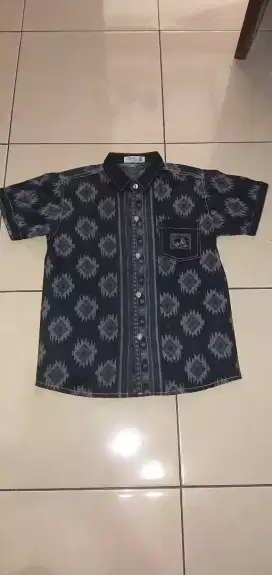 Kemeja Batik Anak Merek Diesel 8T-10T. Like New Nominus. Elegant